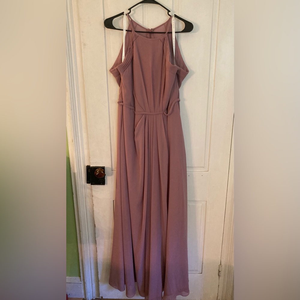 Azazie Heather in Vintage Mauve Size A16
